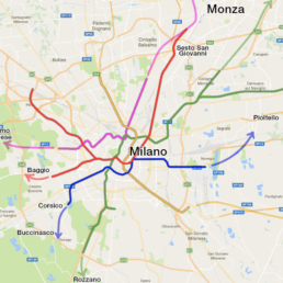 Prolungamento delle linee di trasporto urbano